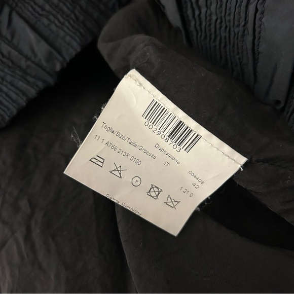 Piazza Sempione Black Midi Dress - Picture 5 of 12